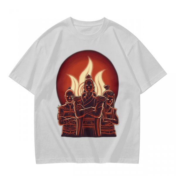 Avatar Fire Nation Characters Graphic Tee