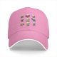 Black Baseball Cap With Fantasy Beer Mug Character Prints