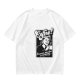 Olive T-Shirt with Retro Coffee Murder Pun Graphic