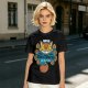 Neko Bus Tours Cat Graphic Olive T-Shirt