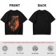 Olive T-Shirt Featuring Monkey D. Luffy Sunset Pirate Ship Art