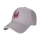 Black Baseball Cap With Pink Hjönk Tarot Style Duck Print