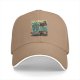Black baseball cap with Creature's Tiki Lounge Seafood Bar graphic