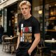 My Blood Type Is Coffee Graphic Tee