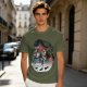 Olive T-Shirt Featuring Captain Hook and Mr. Smee from Peter Pan