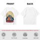 Capybara Camping Tent Full Moon Graphic T-Shirt
