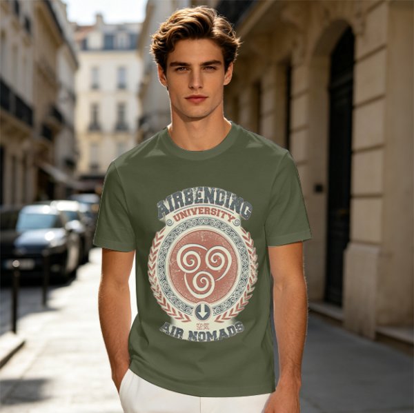 Airbending University Air Nomads Graphic T-Shirt