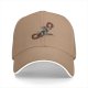 Black Baseball Cap With Flying Superhero Jet Pack Graphic