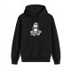 Black hoodie with a cool penguin graphic and 'Stay Cool' text
