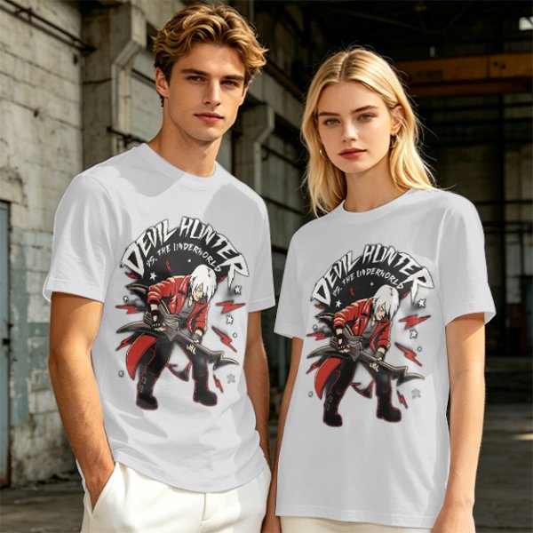Devil Hunter vs The Underworld Graphic T-Shirt