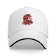 Black baseball cap with My Little Diablo evil magic graphic print