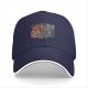Black Baseball Cap with Fantasy Character Group Art Print