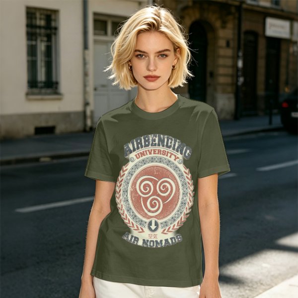 Airbending University Air Nomads Graphic T-Shirt
