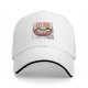 Black baseball cap with cute ramen cat graphic design