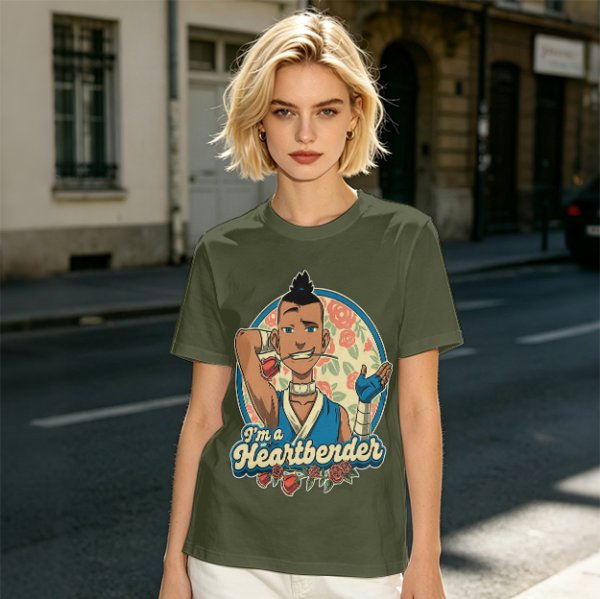 Avatar The Last Airbender Sokka I'm A Heartbender Graphic T-Shirt