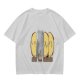 Olive T-Shirt With Funny Taco Characters Around A Campfire