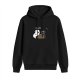 Black hoodie with ghost and grim reaper 'speak to manager' graphic