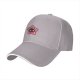 Black Baseball Cap With Cute Demogorgon Monster Print