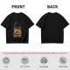 Olive T-Shirt With Sacred Fast Food Combo Graphic Print