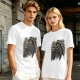 Olive graphic t-shirt with grim reaper and 'You Got Plans?' print