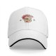 Black Baseball Cap With Cute Cat Eating Instant Ramen Graphic