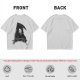Olive Grim Reaper Graphic T-Shirt With Sooner Than You Think Text