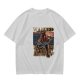 Olive Anime Wanted Luffy Graphic T-Shirt