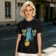 Olive T-Shirt With Grumpy Cat Feed Me And F Off Print
