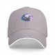 Black Baseball Cap With Toothless And Light Fury Dragon Art