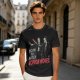Born To Watch Horror Movies Halloween Themed Graphic T-Shirt