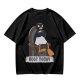 Olive T-shirt with Pingu Penguin 'Noot Today' Graphic Print