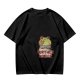 Olive T-Shirt with Cute Frog Graphic and Further Notice Text