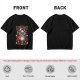 Olive Graphic T-Shirt With Cute As Hell Cult Lamb Print