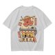Olive T-Shirt with Octopus Takoyaki Shop Cat Art Print