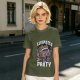 Olive T-Shirt With Surprise Party Mimic Monster Graphic