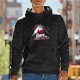 Black hoodie with Phyrexian themed 'Phyrex Yourself' graphic print