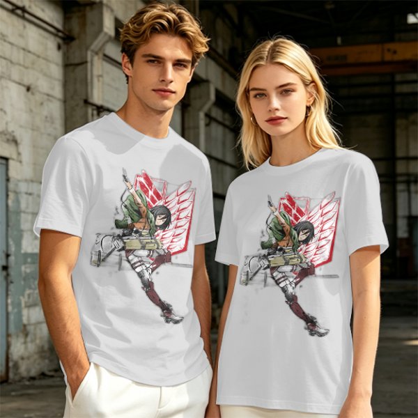 Attack on Titan Mikasa Ackerman Scout Regiment Graphic T-Shirt