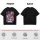 Olive T-Shirt With Cute Occult Monster And Spell Book Print