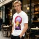 Anime Gear 5 Character Graphic T-Shirt With Sunset Scene