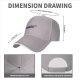Black baseball cap with 'The Less You Know' retro graphic