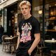 Olive T-Shirt Featuring He-Man Master of the Eighties Graphic