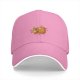 Black Baseball Cap With Tangled Christmas Squirrel Artwork