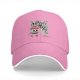 Black baseball cap with sushi and banshees graphic design