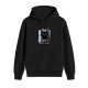 Black hoodie with a sassy black cat graphic that says this year i'll do what i want