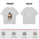Olive T-shirt with Cute Grim Reaper Skull Graphic