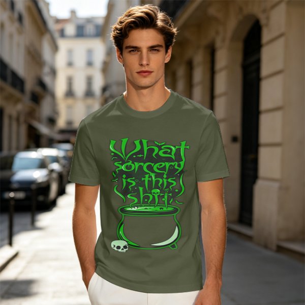 What Sorcery Is This Cauldron Graphic T-Shirt