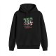Black hoodie with 'Get In Loser We're Saving Christmas' festive graphic