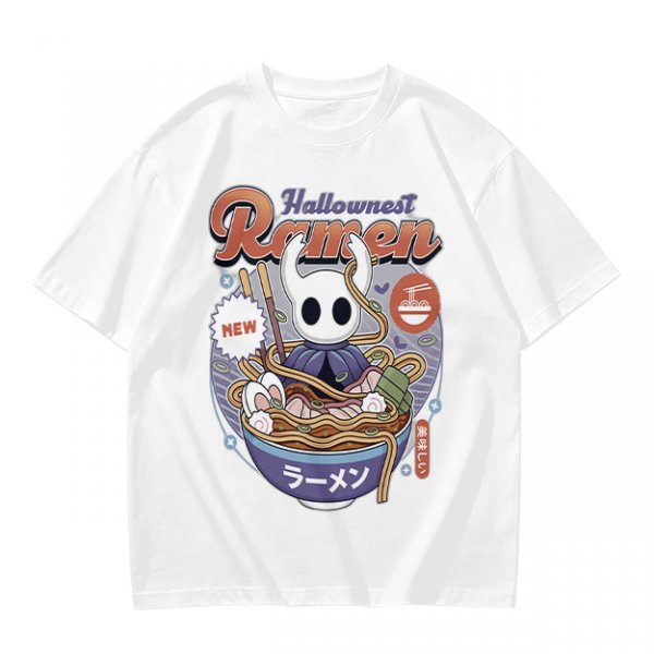 Hollow Knight Hallownest Ramen Graphic T-Shirt Design