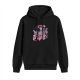 Black hoodie with 'The Freak' graphic print design