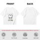 Olive T-shirt with Cute Smiling Ghost Graphic Print